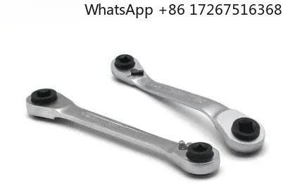 

REFCO Ratchet Wrench for maintenance angle valve of refrigeration air conditioning compressor SW-127-OFFSET SW-127-C