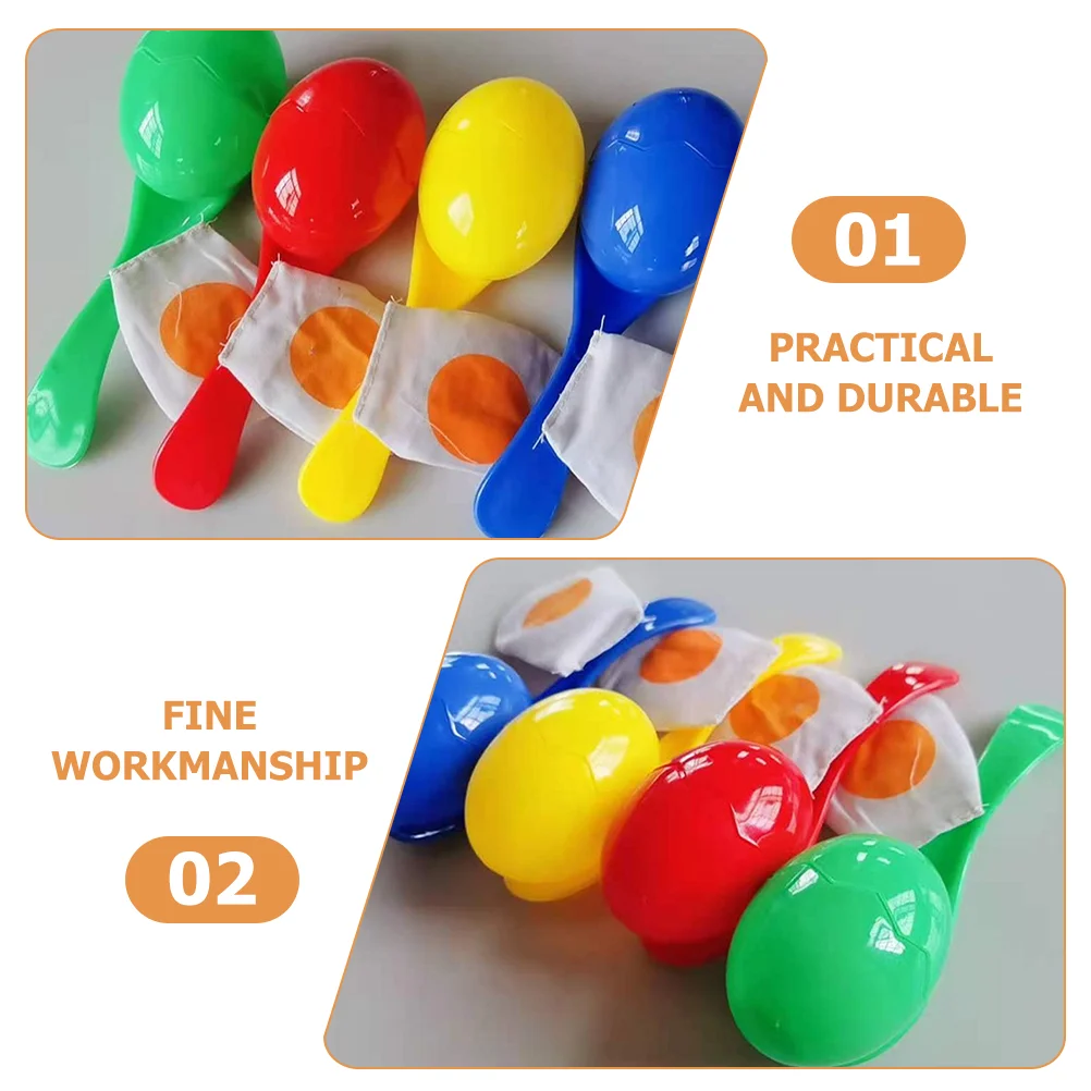 Educational Playthings Spoon Egg Toy Kids Outdoor Playset Toys Race Game Child Party Games