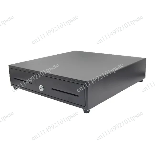 Mini Metal Case Cash Drawer with 4 Bill 6 Coin holders  JR11 port and 3 Position Lock HS-208