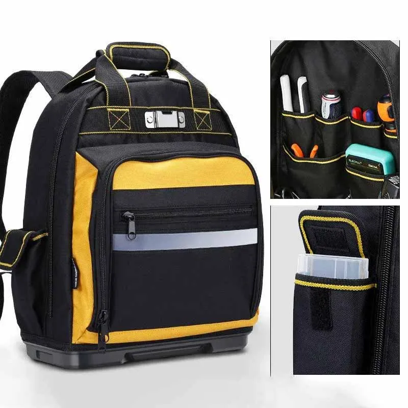 Electricians Special Tool Organizer Backpack Multi-purpose Oxford Cloth Large Capacity Hardware Repair Tools Packaging Bags