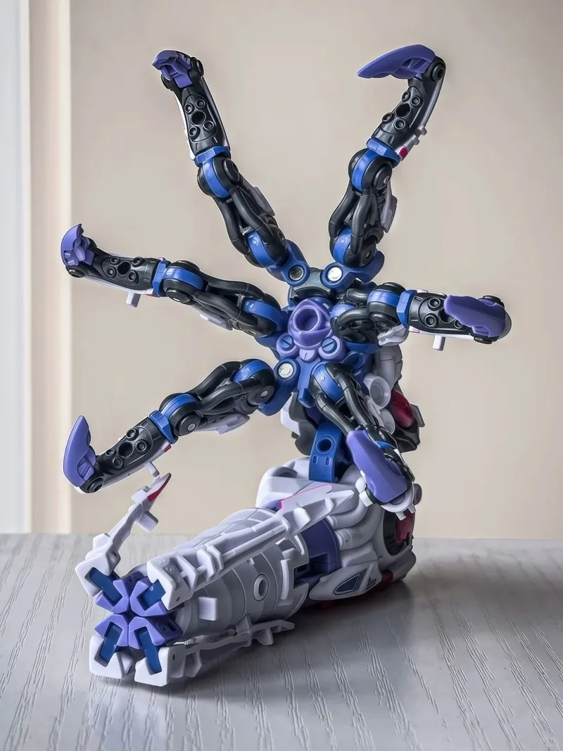 Em estoque 52 brinquedos série Beastbox Violet Vortex Cameroceras brinquedo transformável modelo de montagem figura