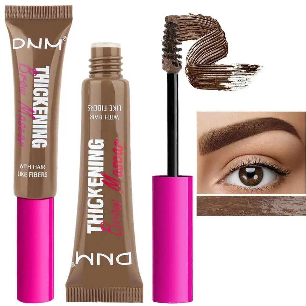 Mascara per sopracciglia 9 colori scolpire sopracciglia colorate per sopracciglia tintura per sopracciglia impermeabile a lunga durata per cosmetici per sopracciglia