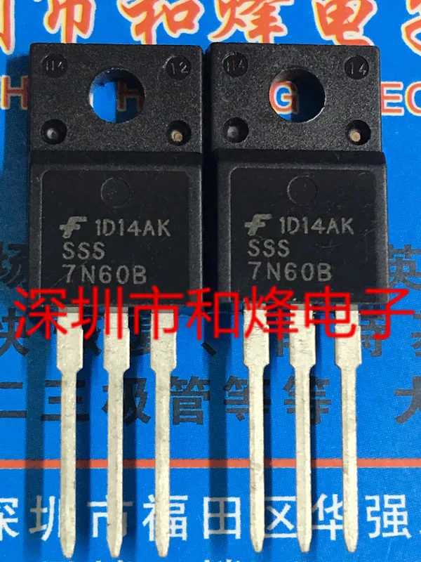Original 6PCS/lot SSS7N60B  TO-220F 600V 7.0A