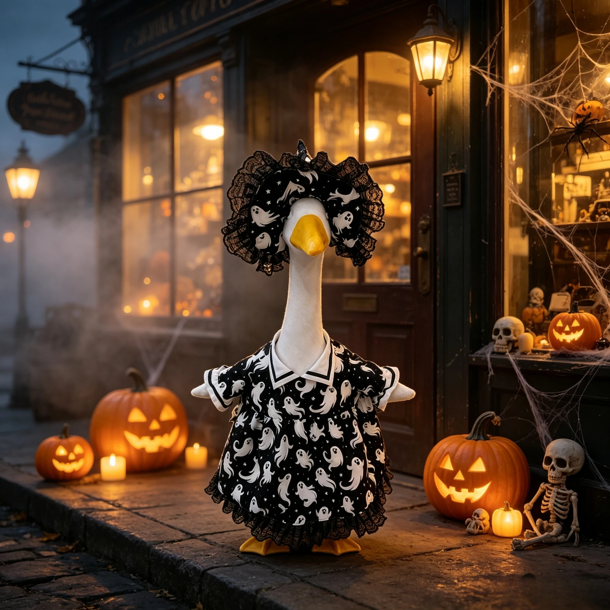 2 Pcs 2 Pcs Lace Trim Trim Goose-Halloween Halloween-Outfit 23 Porch Goose Halloween 23 In Porch Latest