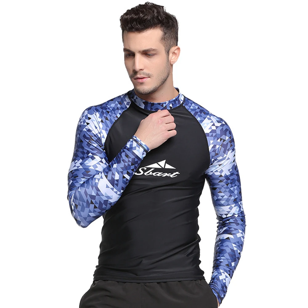 

High Elasticity Rash Guards Skinsuits Surfing Clothes Quick Dry Swimsuit Men Diving Suit Snorkeling Kayaking Keep Warm Floatsuit