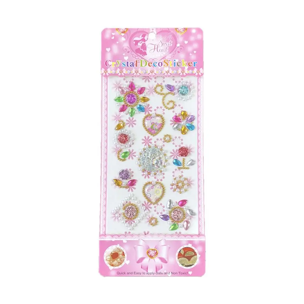 Decoration Stickers 3D Gem Stickers Scrapbooking Self Adhesive DIY Acrylic Gem Sticker DIY Mobile Phone