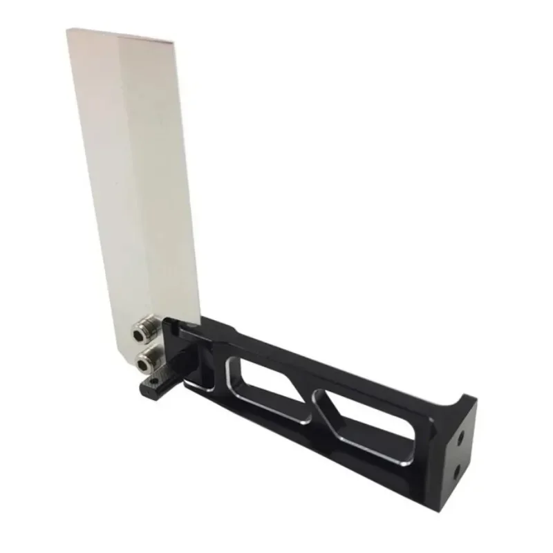Timón CNC de baja resistencia de 75mm y 2mm de espesor para Mini-MONO Minimono RC, piezas de mejora de barco de carreras