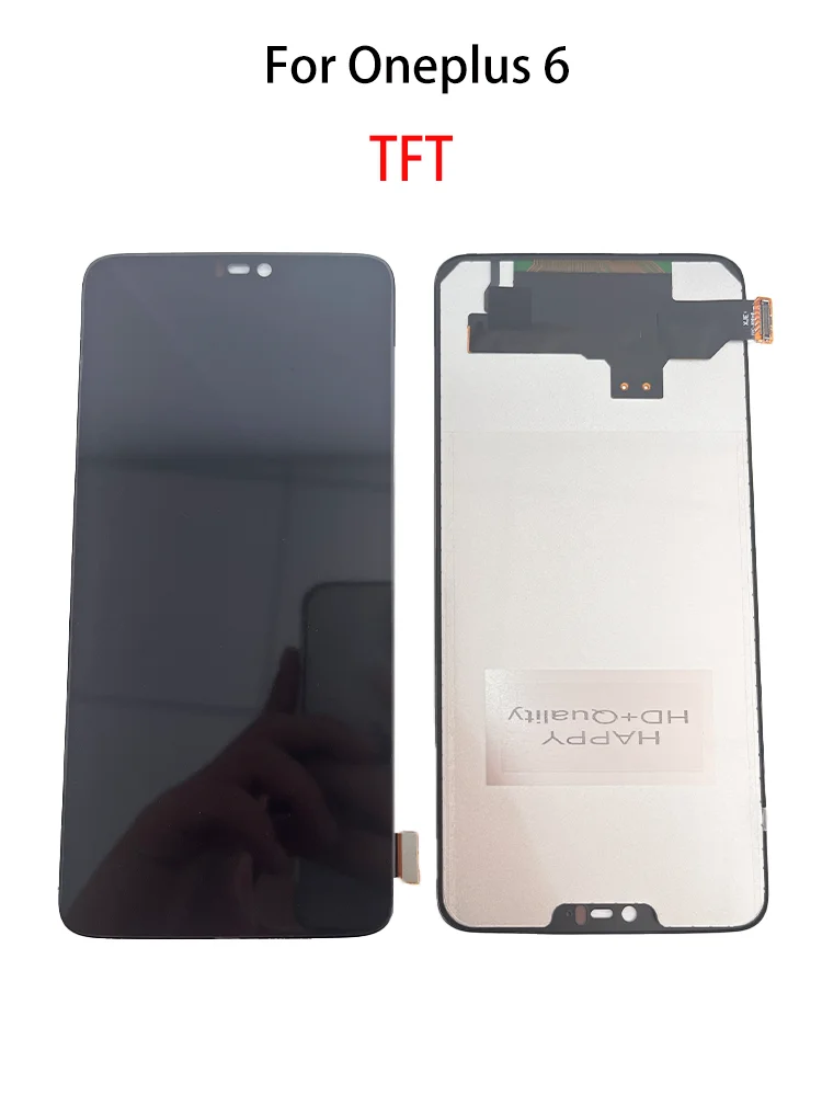 6.28'' A6000 A6003 Premium LCD For One Plus 6 Display Touch Screen Digitizer Panel Assembly