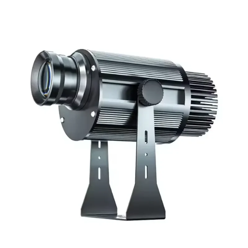 Outdoor Waterproof 60W Custom Gobo Color Changing Logo Projector Rotating HD Led Advertising Light