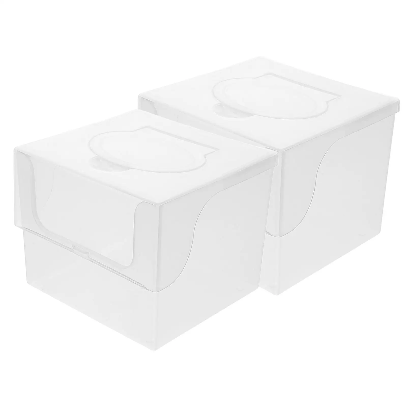 

Wipe Box Refillable Wipes Container Transparent Plastic Wet Tissue Holder Child