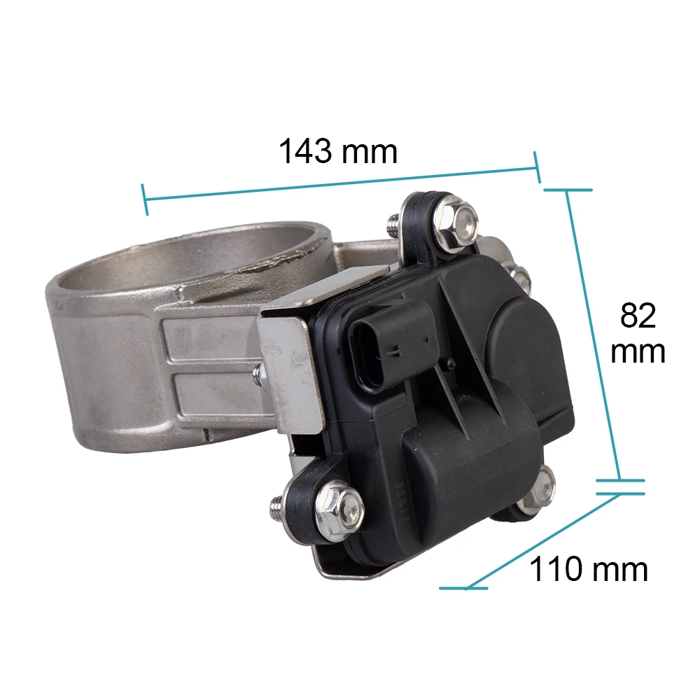 Stainless Steel Electric Exhaust Control Valve 2/2.25/2.5/2.75/3 Inch Switch Control Welding Waterproof Suit For BMW MINI AUDI