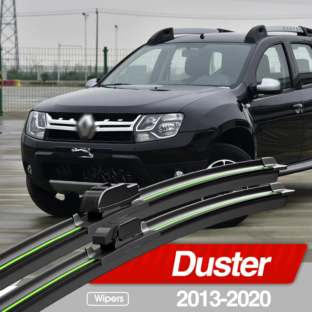 For Renault Duster 2013-2020 Front Windshield Wiper Blades 2pcs Windscreen Window Accessories 2014 2015 2017 2018 2019 2020 2021