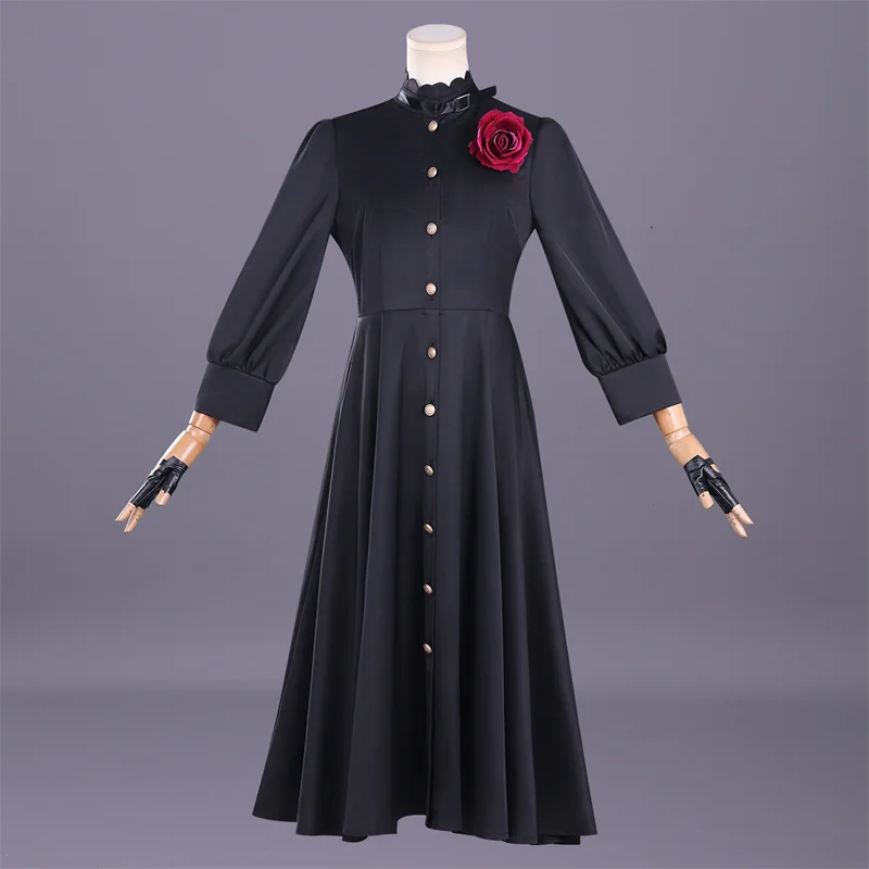 أنيمي قد أطلب شيء نهائي واحد القرمزي El Vandimion تأثيري حلي حزام ملابس مجموعة كاملة اكسسوارات دعوى هالوين الزي #3