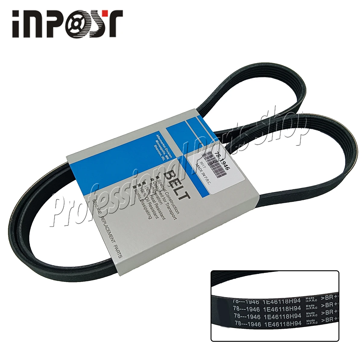 

78-1946 Belt For Thermo King T-1000 T-1080 78-1852 781946
