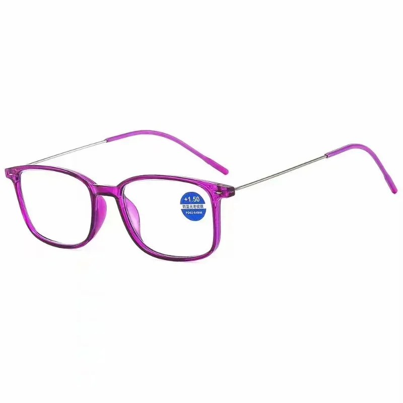 New Fashion Anti-Blue Light Reading Glasses Women Men Optical Computer Glasses Presbyopia +1.0+1.5+2.0+2.5+3.0+3.5+4.0