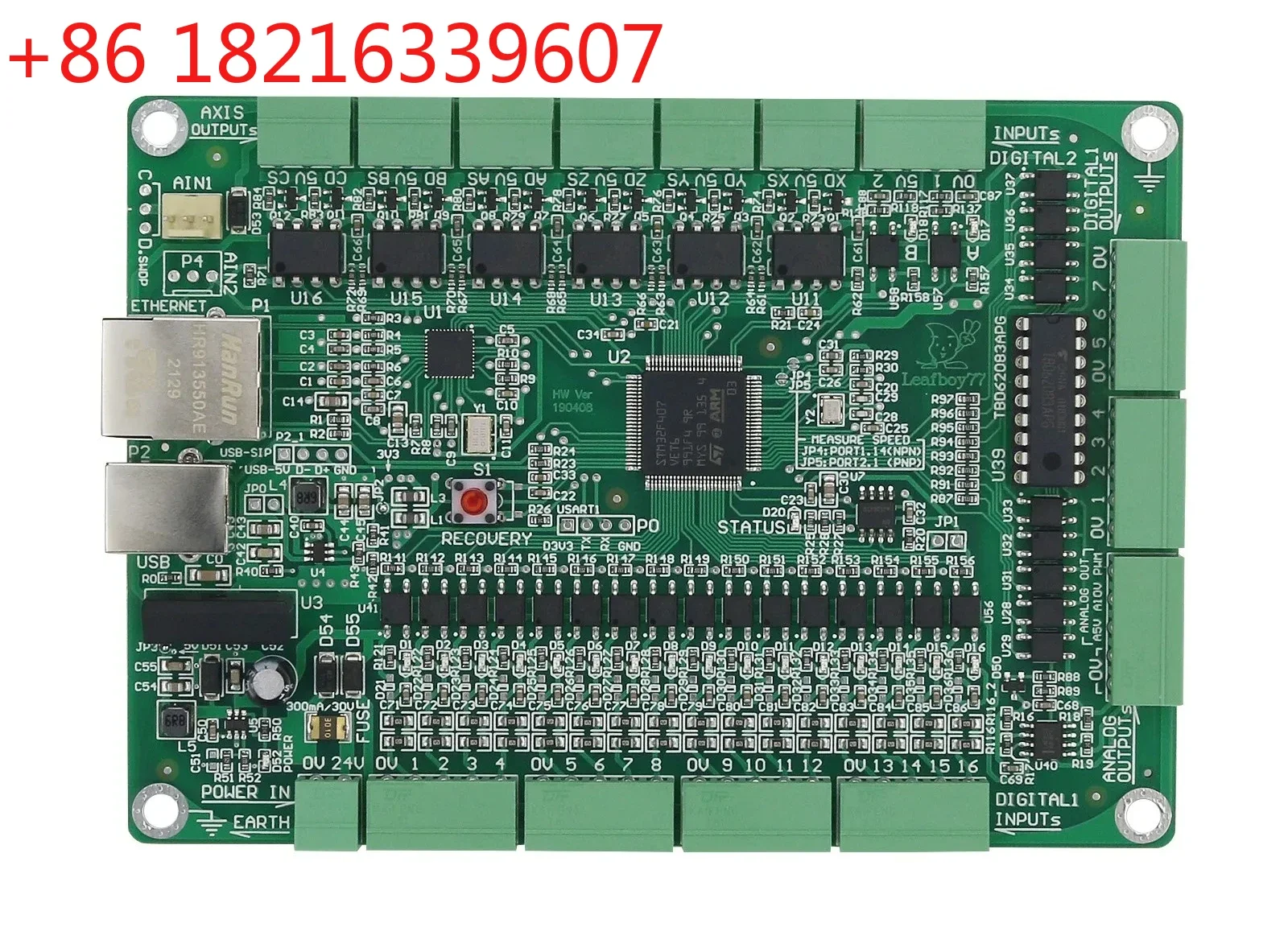 TAO Maxgeek 6 Axis Mach3 Controller Board CNC Motion Controller Support USB + Ethernet For CNC Engraving Machine