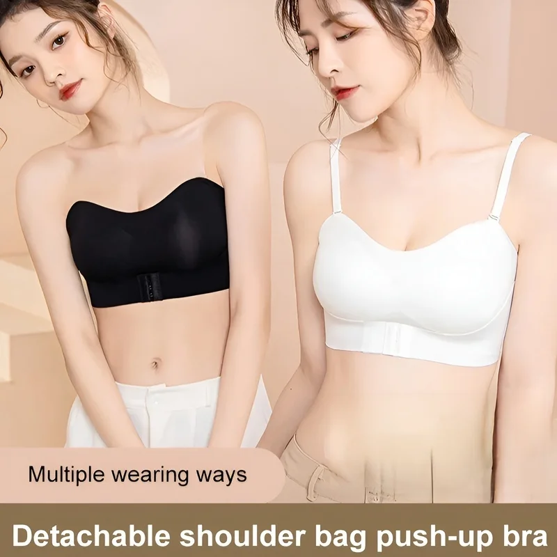 

Бюстгальтер со съемными бретелями для