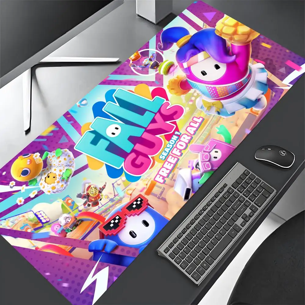 F-Fall Game G-Guys Mouse Pad Gaming Mousepad Large 900x400mm MouseMat Gamer XXL Mause soft Carpet PC Desk
