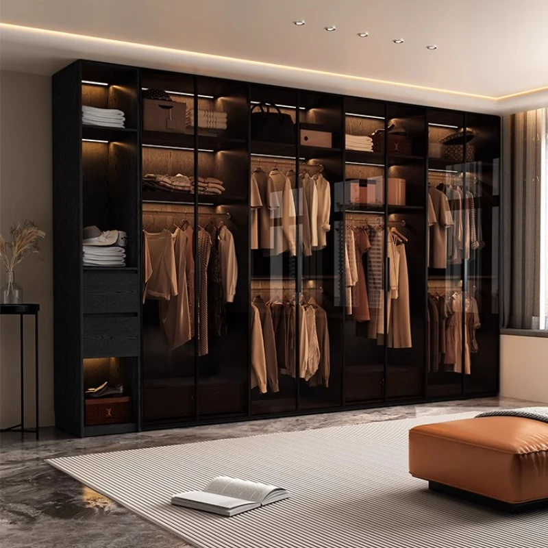 Storage Wardrobes Wood Closet Luxury Bedroom Wardrobe Cupboards Closet Living Room Ropero Furniture Home