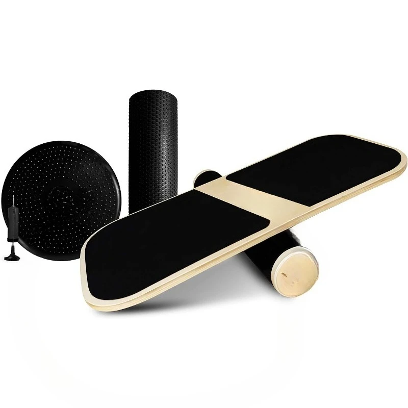 

Balance Board Sports Trainer, Surf Trainer Board With Adjustable Stoppers, Improve Core Strength and Balance Control