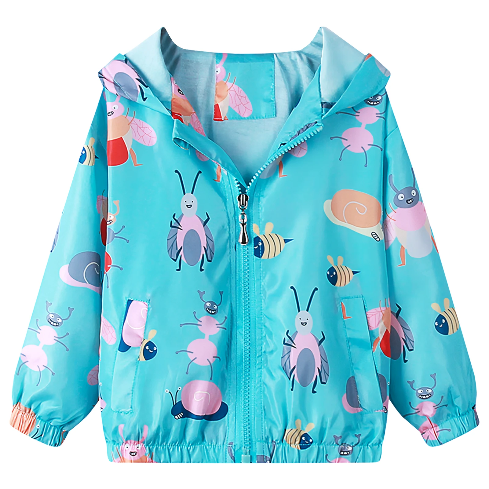 

Transition Jacket,Windproof Cartoon Print Girls Coat,Softshell Rain Jacket,Hoodie Lightweight Trench Coat,Toddler Kids Outfits