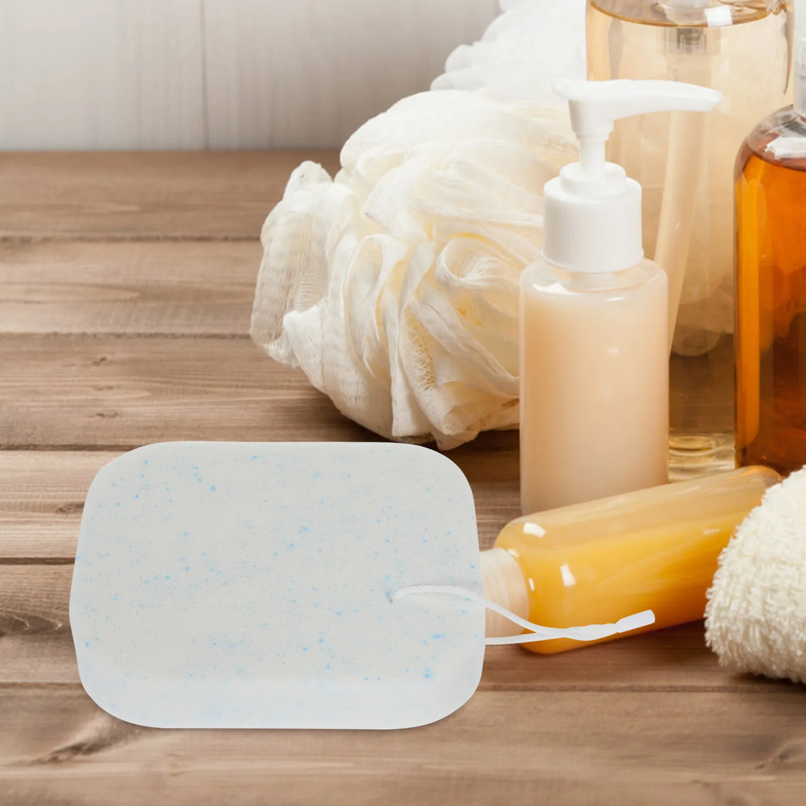 

3 Pieces Household Exfoliating Sponge Cleansing Puff Blueberry Soft PVA Thickened Multi Function Compact Portable Travel