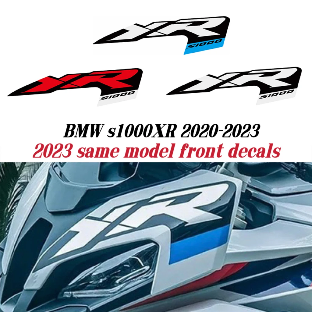 S1000XR 2023 Motorcycle accessories Sticker Decal For BMW S1000XR  2020 2021 2022 2023 Head sticker New XR drawing S 1000 XR