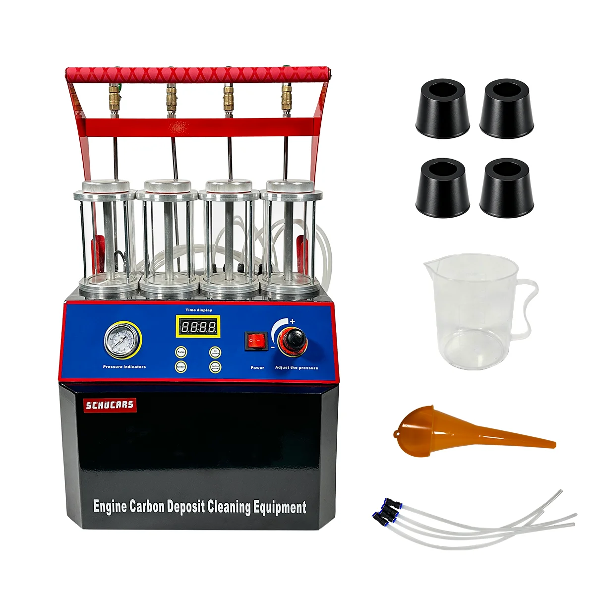 

Schucars S-103 12V Automotive Pulse Decarbonization Cleaner, Pulse High-Frequency Carbon Deposit Cleaning with Visualization