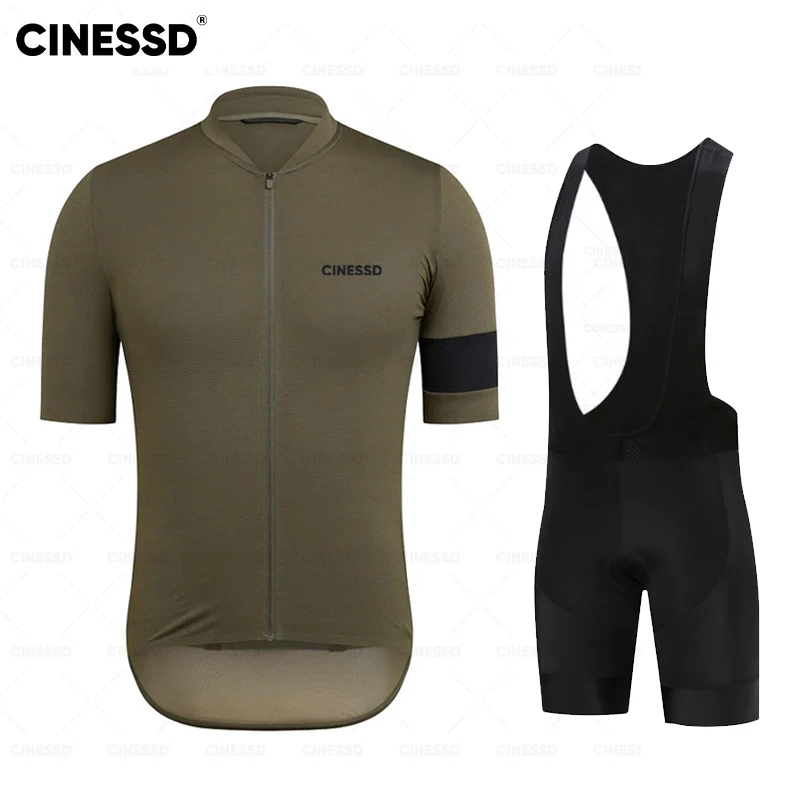 Newest Bike Uniform 2023 Summer Cycling Clothing Triathlon Bib Shorts Suit Ropa Ciclismo Hombre Men Short Sleeve Jersey Sets