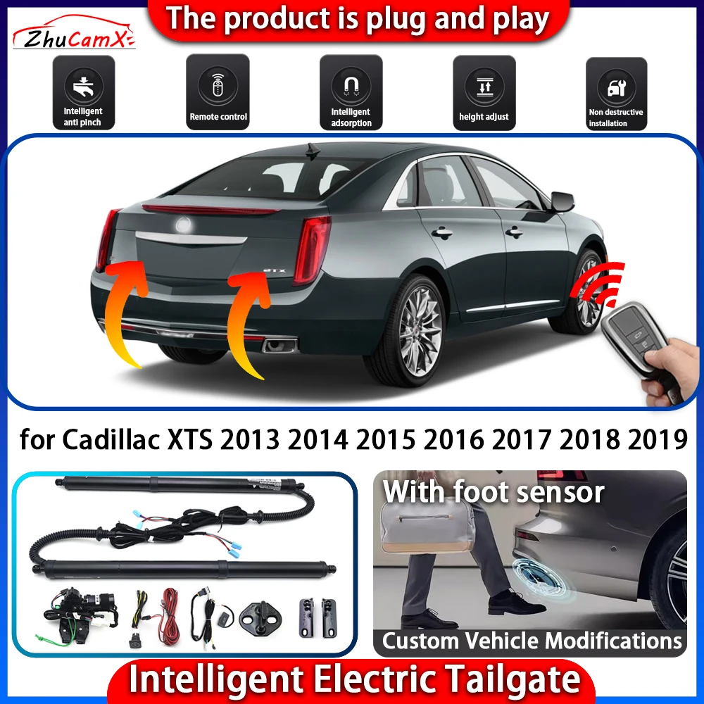Smart Powered Tailgate System for Cadillac XTS 2013 2014 2015 2016 2017 2018 2019 Automatic Intelligent Electric Trunk Lift Kit