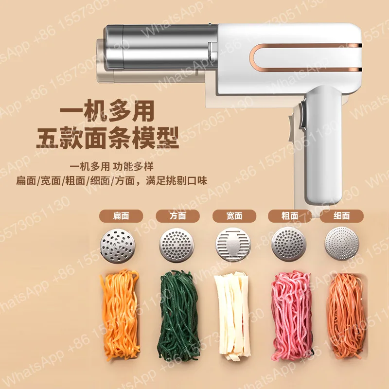 Versatile electric portable dough shaper with easy-to-clean equipment, suitable for traveling home kitchens