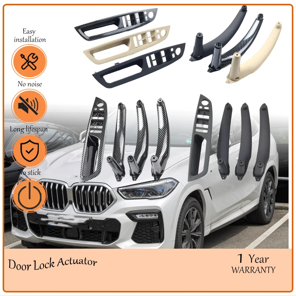 

LHD Durable 4PCS Car Interior Door Handle Armrest Cover 5 Colors Fit BMW X5 E70 X6 E71 E72 2006-2014 oem 51416975795 51416975797
