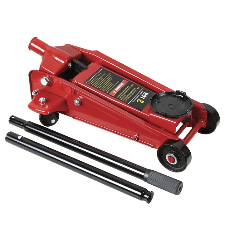 

Stable Bearing Hydraulic Horizontal Jack Labor Saving 2 Ton Vehicle Lifting Maintenance Accessory