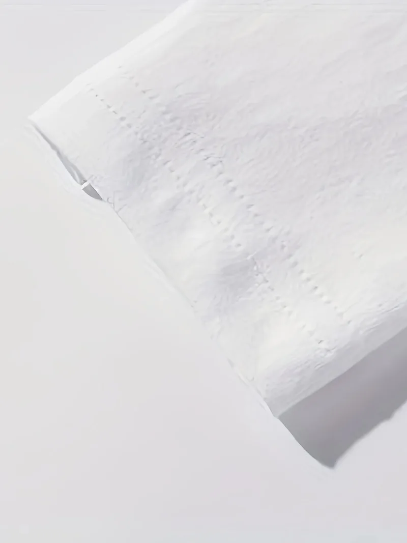 تي شيرت رجالي قطني بأكمام طويلة ورقبة دائرية كاجوال للمنزل قميص ناعم للربيع والخريف بلوفر رياضي أساسي فضفاض #6