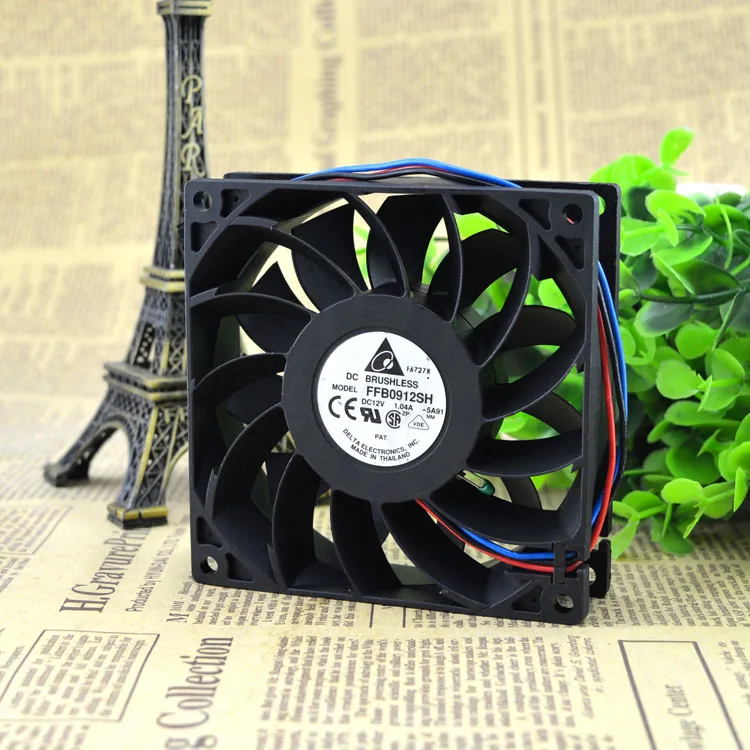 

9025 12V 1.04A 9CM SERVER CASE FAN FFB0912SH