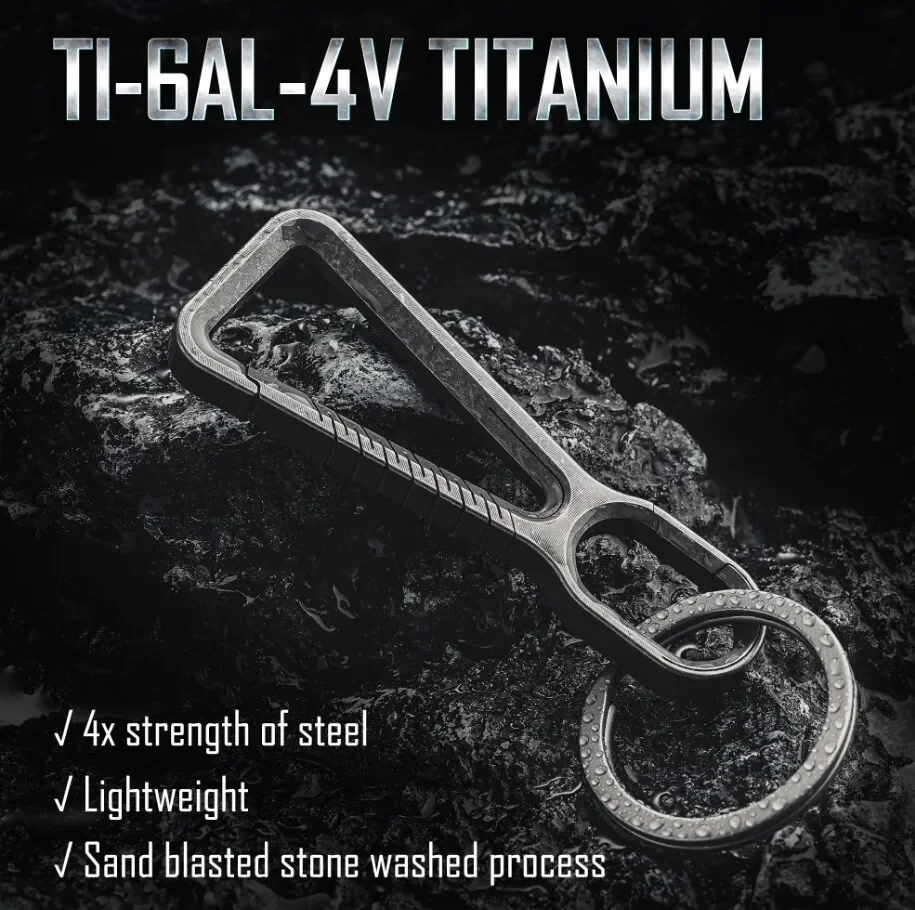 Keyunity KD01 TITANIUM KEYCHAIN