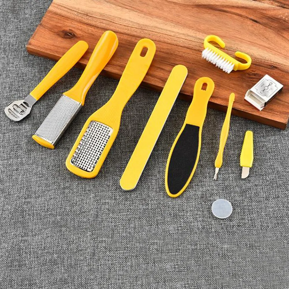 Hot Sale 10 in 1 Foot Pedicure Tools Kit Nail Nipper Toe Separator Callus Remover Foot File Foot Care Kit image 2