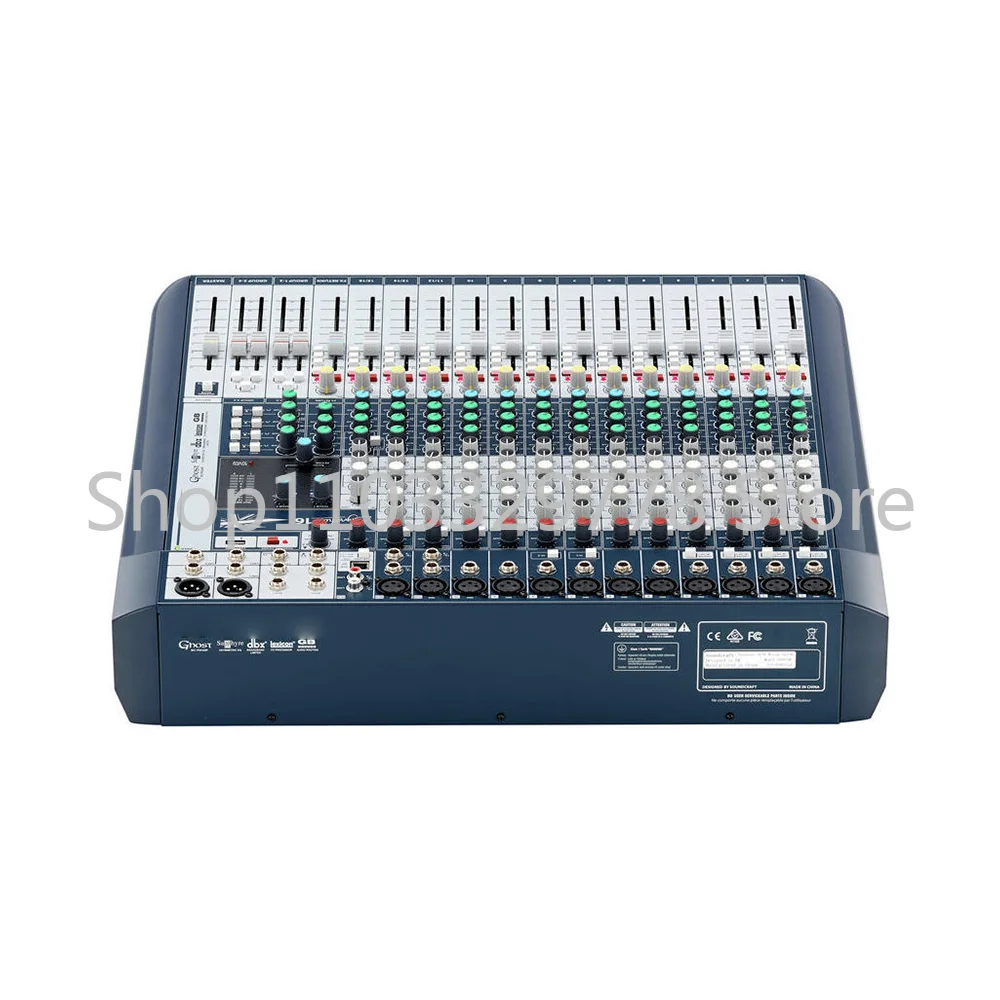 Mezclador de Audio Soundcraft 16 canales, firma, actuación de Canto de escenario, 2 pedidos