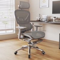 Ergonomic Office Chair with Lumbar Support Breathable Mesh Reclining Home Gamer Desk Chair Gaming Computer Chairs with Headrest
