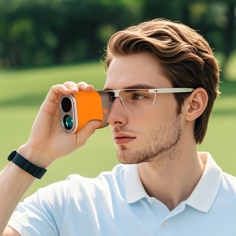 

For OEM 7x32 Distance Measuring Handheld Golf Laser Rangefinder 5-1200m IP54 Rated 178g 12-Month Warranty