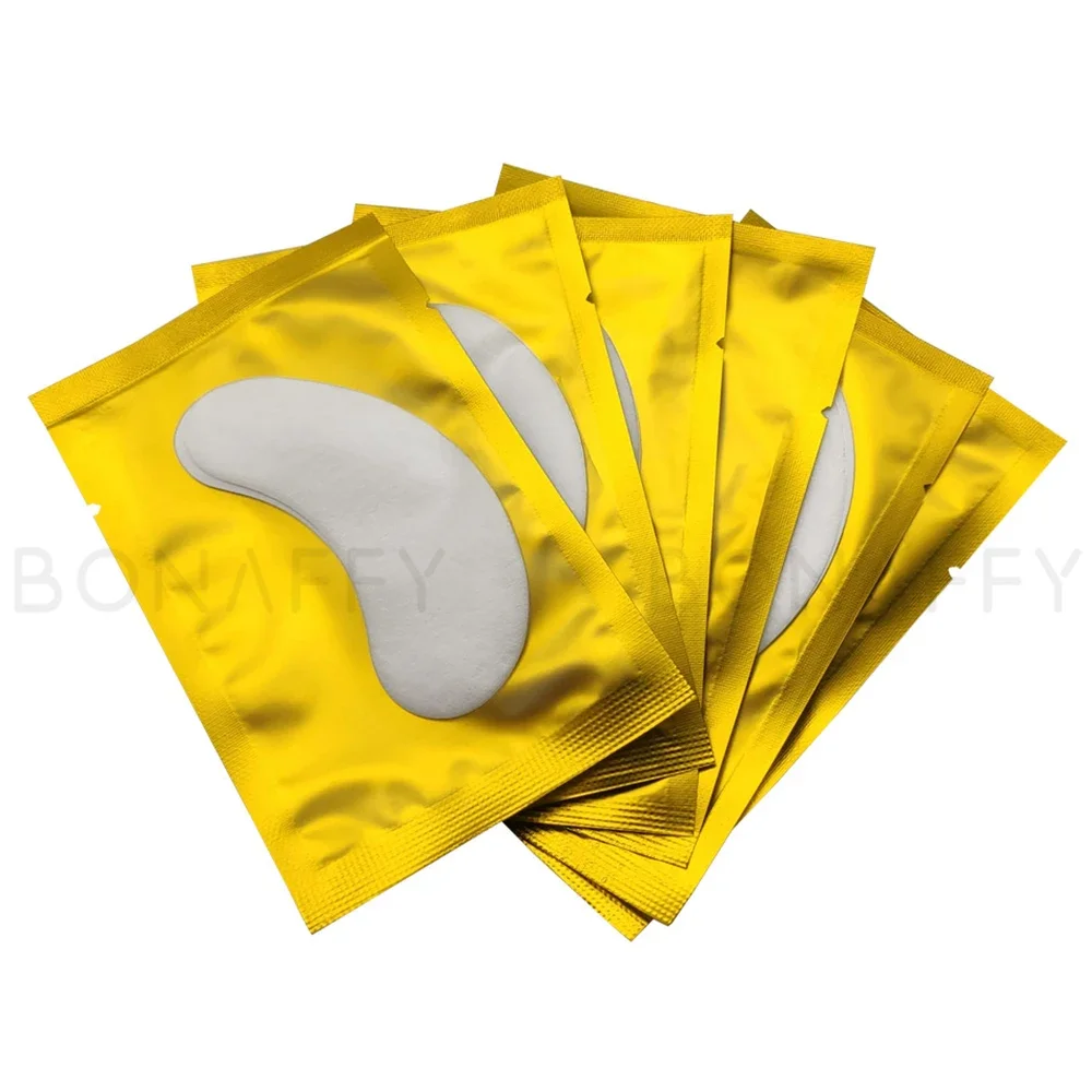 100pairs ooglapjes wimperverlenging onder wimpers nep wimpers stickers wimperverlenging levert patches voor het bouwen van ooglid