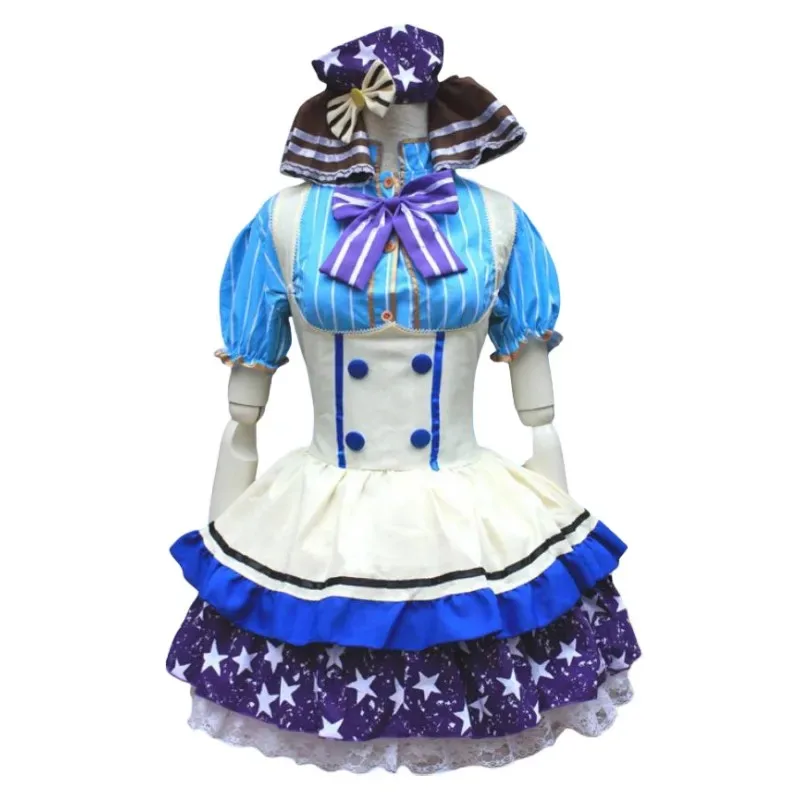 

Аниме Nozomi Tojo LoveLive Love Live Архив Косплей Костюм Парик Лолита Конфеты Сексуальная женщина Униформа горничной Хэллоуин Карнавальный костюм для вечеринки