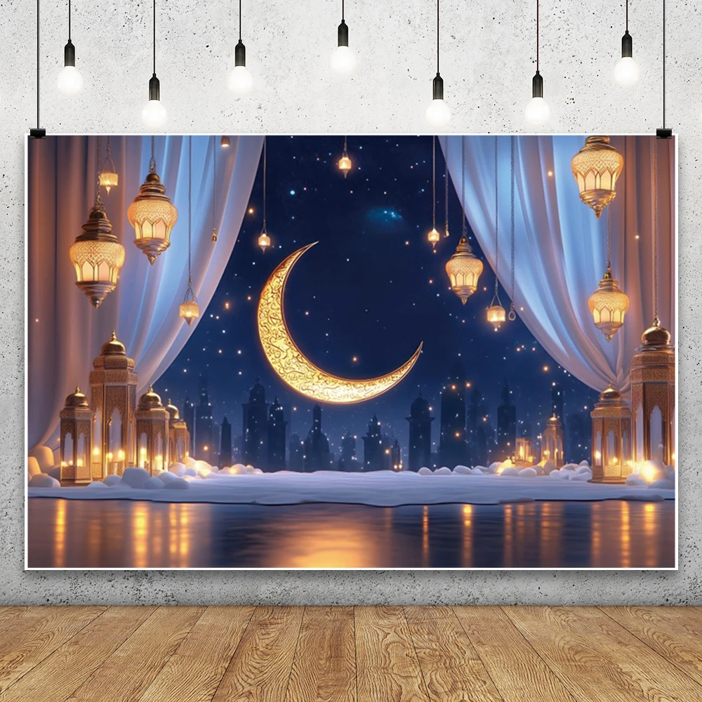 Eid Indian Wedding Moroccan Backdrop Arabian Nights Party  Islam Muslim Party Supplies Ramadan Portrait Photography Backgrounds