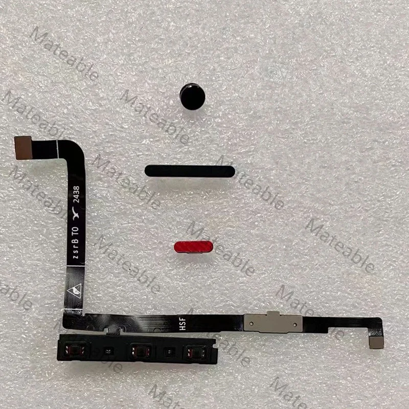 10Pro Side Keys For ZTE Redmagic 10 Pro Plus Power ON OFF Volume Up Down Game Buttons Flex Cable Housing Repair Parts