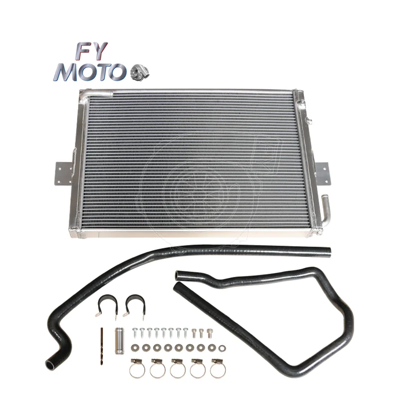 For Audi S4 S5 SQ5 A5 A6 A7 Q5 3.0 TFSI EA837 Silver Radiator 09-17