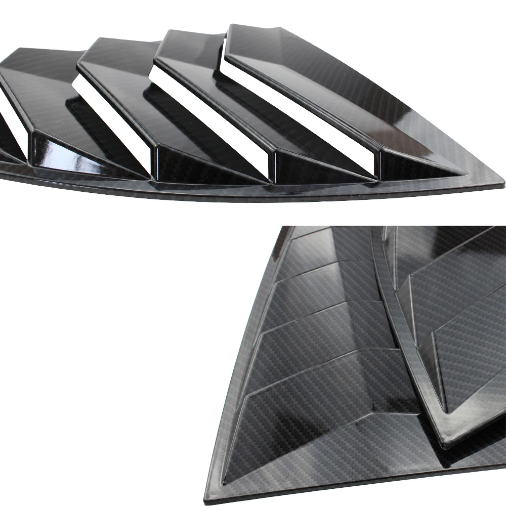 Rear Quarter Window Louvers Spoiler Panel Car Side Window Louver For Scion FRS for Subaru BRZ for Toyota 86 GT86 2013-2018