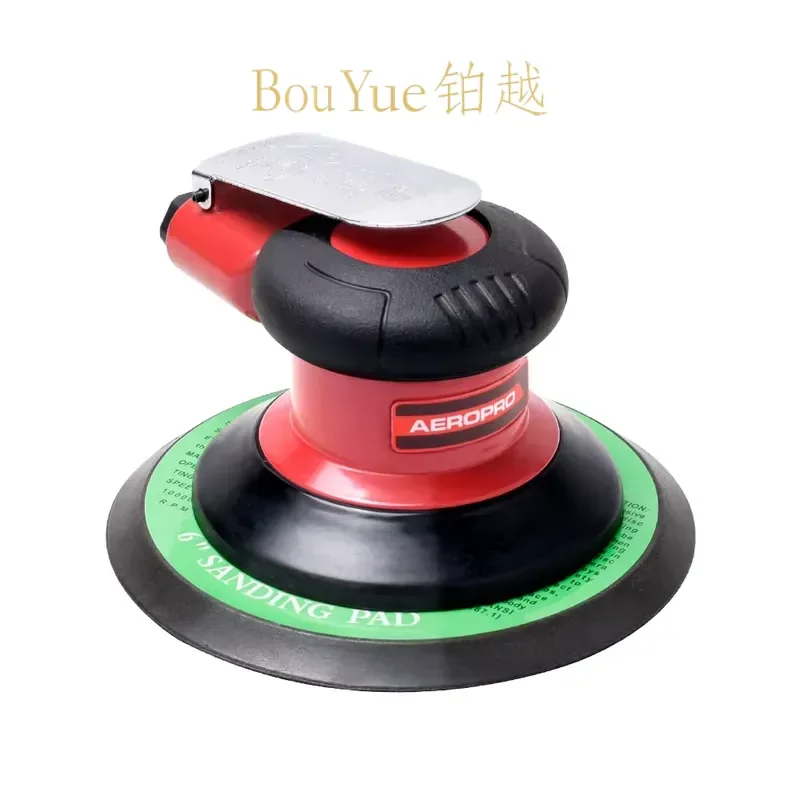 Pneumatic Palm Sander Air Track Polisher for Auto Body Surface Finishing Sanding Tool Professional Car Detailing Equipment
