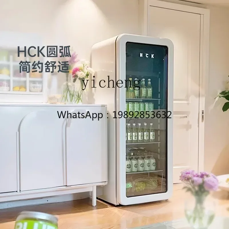 ZSG   retro ice bar household large-capacity refrigerated freezer mini fridge view 3
