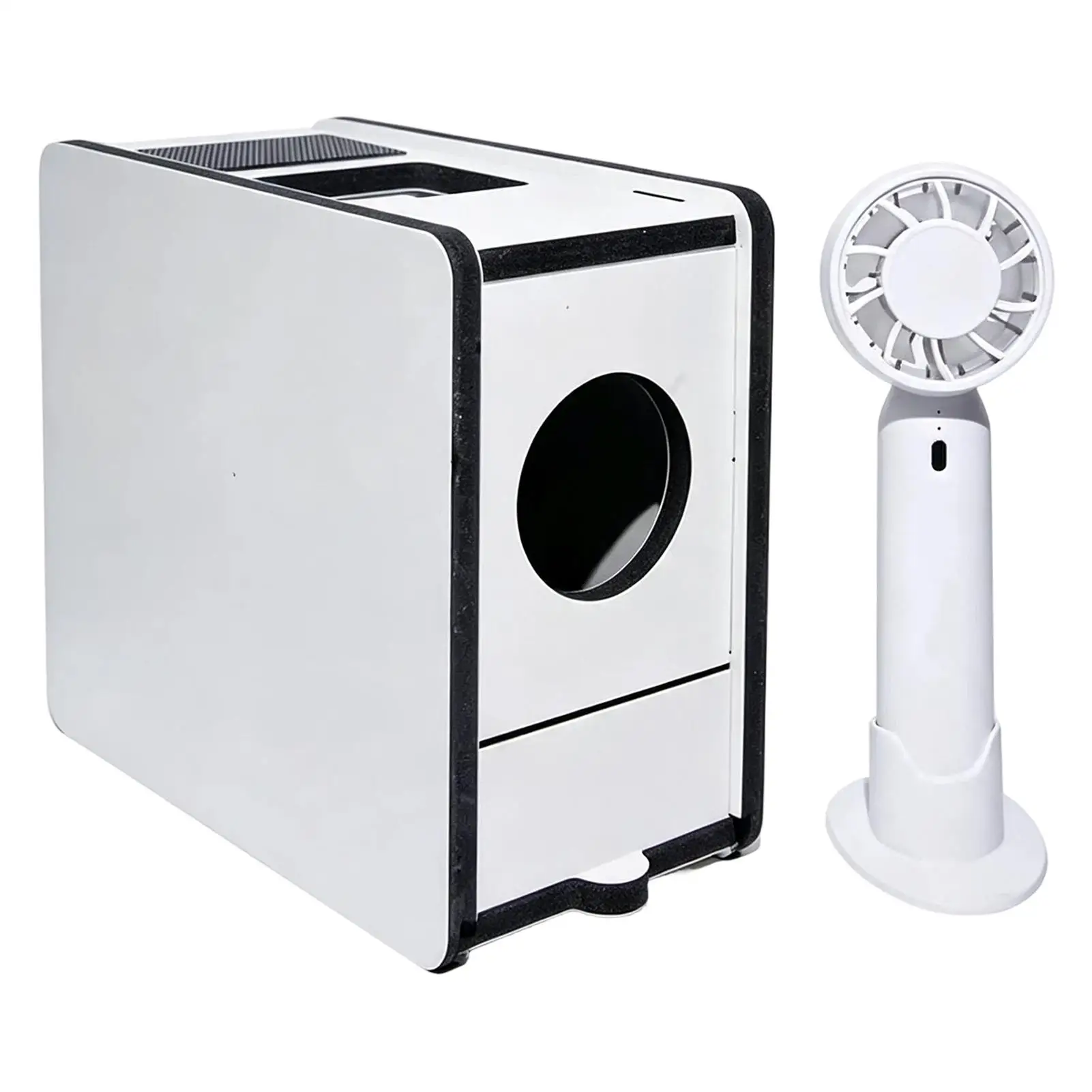 Bird Food Cleaning Machine Hull Remover Grain Splitter With Drawer Bird Feed Blowing Machine For Home Garage Workshop Backyard