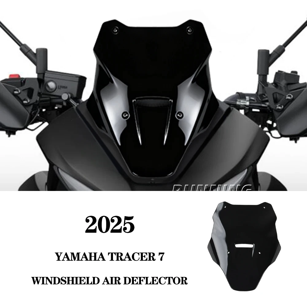 

For Yamaha Tracer 7 Tracer 7 GT 2025- ﻿ New motorcycle accessories PC Windshield air deflector in suitable